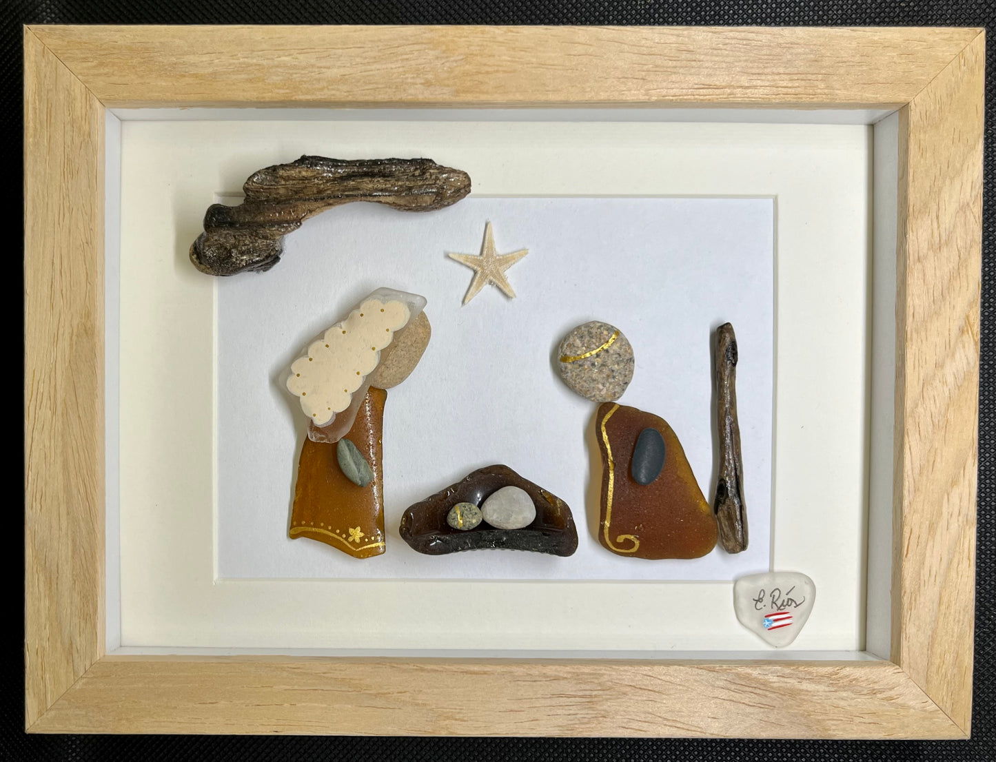 Nativity Scene Shadow Box